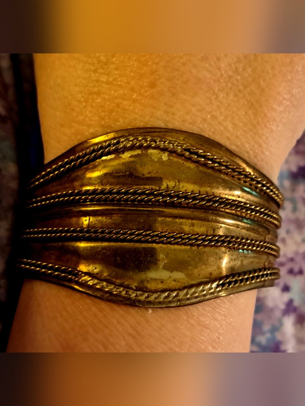 Gold-Tone Twisted Rope Cuff Bracelet - Women Jewelry